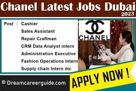 chanel carriere|chanel job openings.